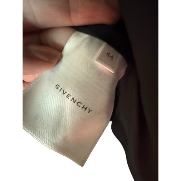 Givenchy NWT Oversized Asymmetric Cropped Double Breasted Wool Coat Size 44 - Picture 8 of 10